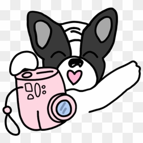 Frenchie Travel Stickers By Yeah Bunny Messages Sticker-4 - Animated Gif Dog Eating, HD Png Download - energizer bunny png