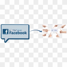 Like Us On Facebook Purple, HD Png Download - facebook likes png