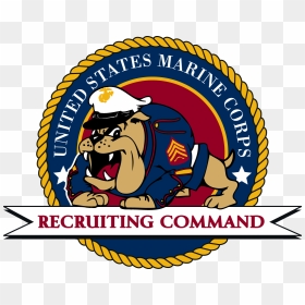 Mcrc Logo - Marine Corps Recruiting Command, HD Png Download - marine corps emblem png