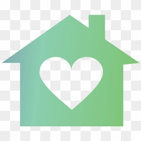 Logo-house - House With Heart Logo, HD Png Download - house png image