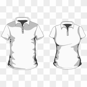 Collar T Shirt Design Png, Transparent Png - polo shirt png