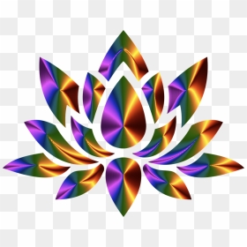 Lotus Flower Icon Png, Transparent Png - lotus flower graphic png