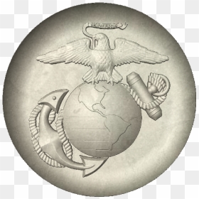 Marine Corps Logo 3d, HD Png Download - marine corps emblem png