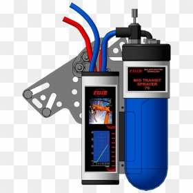 Mig Transit Sprayer -elica - Gadget, HD Png Download - spatter png