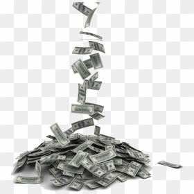 Falling Money Transparent File - Transparent Money Falling Gif, HD Png Download - falling money background png