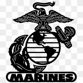 Cnc Cutting Marine Logo Svg, HD Png Download - marine corps emblem png