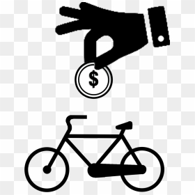 Subsidize Cycling Mobility - Señal De Transito Para Bicicletas, HD Png Download - bike tire png