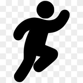 Running Person - Running Person Logo, HD Png Download - running person png