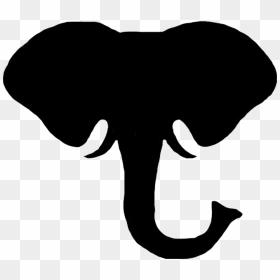 Elephant Elephants Alabamafootball Rolltide Clipart - Silhouette Alabama Elephant, HD Png Download - roll tide png
