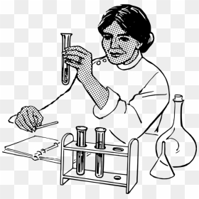 Art,shoe,monochrome - Lab Technician Clipart Black And White, HD Png Download - technician png