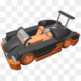 Fastest Version Of The Bugatti Veyron Ment To Look - Model Car, HD Png Download - bugatti veyron png