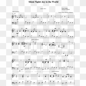 Sheet Music Picture - Sheet Music, HD Png Download - joy to the world png