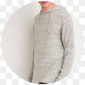 Forever 21 Marled Knit Hoodie - Cardigan, HD Png Download - forever 21 png