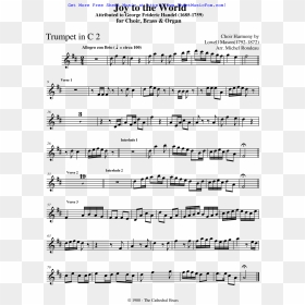 Joy To The World Sheet Music - Air De La Petite Russie, HD Png Download - joy to the world png