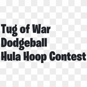 Edit Tug Of War Dodgeball Hula Hoop Contest Logo - Poster, HD Png Download - tug of war png