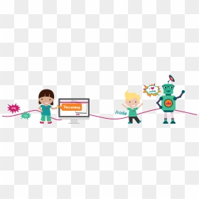 Coding For Kids Png, Transparent Png - cool kid png