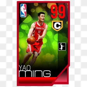 Yao Ming Nba Live Mobile Card - Yao Ming Nba Live, HD Png Download - yao ming meme png