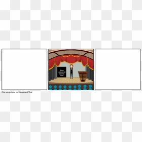 Stage, HD Png Download - cena png