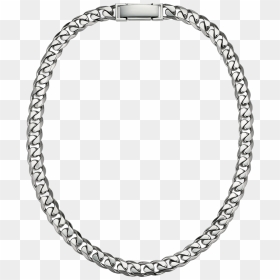 Princess Cut Diamond Line Necklace, HD Png Download - rapper chain png