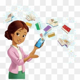 Reading Iq, HD Png Download - kids reading png
