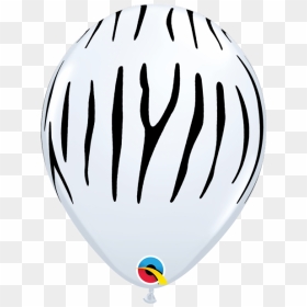 Balloon, HD Png Download - zebra stripes png