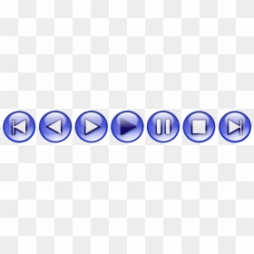 Stop Button, HD Png Download - play pause button png