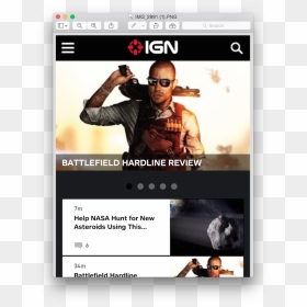 Battlefield Hardline, HD Png Download - battlefield hardline png