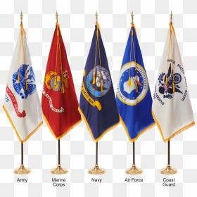 Flags Of The Miliary Branches, HD Png Download - marine corps emblem png