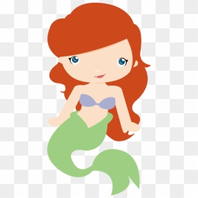 Transparent Seaweed Clipart - Sereia Ariel Png, Png Download - seaweed clipart png