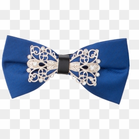 Paisley, HD Png Download - blue bow tie png