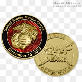 Marine Corps Birthday 2019, HD Png Download - marine corps emblem png