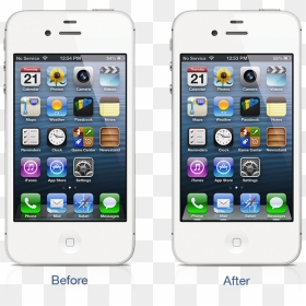 Iphone Transparent Dock - Ipod Touch 4g White, HD Png Download - iphone 4s png