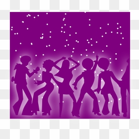Disco Clip Art, HD Png Download - purple stars png