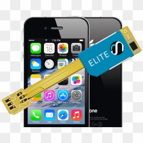 Magicsim Elite - Iphone 4/4s - Iphone 4s Black Colour, HD Png Download - iphone 4s png