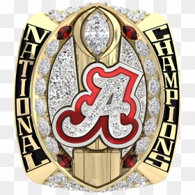 Alabama Crimson Tide Football Championship Ring, HD Png Download - roll tide png