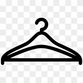 Transparent Hanger Icon Png - Clothes Hanger, Png Download - clothes icon png