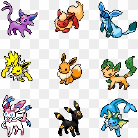 Mega Eevee Man Stage Select - Cartoon, HD Png Download - evee png