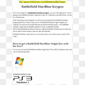 Windows 8 Beta, HD Png Download - battlefield hardline png