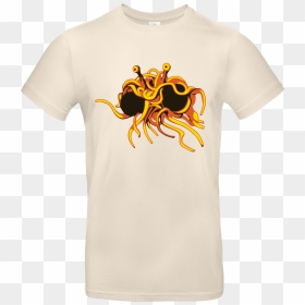 Flying Spaghetti Monster T-shirt B&c Exact , Png Download - Bean Disenchantment T Shirts, Transparent Png - flying spaghetti monster png