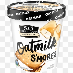 S"mores Oatmilk Frozen Dessert - Oat Milk Vanilla Ice Cream, HD Png Download - smore png