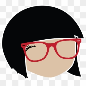 Hn Logo - Big Hair, HD Png Download - nerdy glasses png