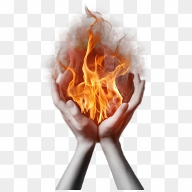 Holy Fire Reiki Holy Spirit In Christianity - Fire In Hands Png, Transparent Png - holy spirit dove png