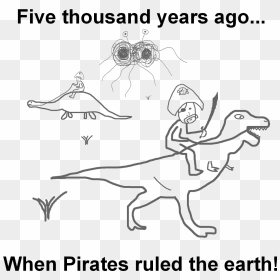 Five Thousand Years Ago Fer When Pirates Ruled The, HD Png Download - flying spaghetti monster png