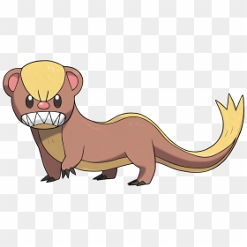Pokemon Yungoos, HD Png Download - weasel png