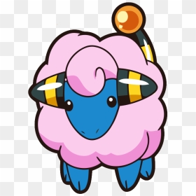 179 Mareep Os2 Shiny - Mareep Shiny Png, Transparent Png - mareep png