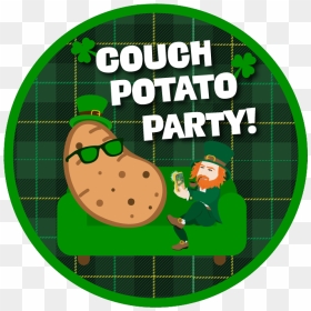 Illustration, HD Png Download - couch potato png
