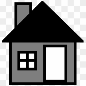 Home Clip Art - House Made Of Shapes, HD Png Download - home clipart png
