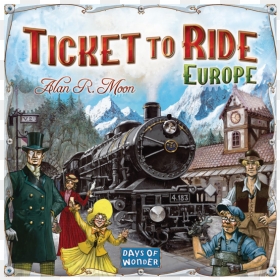 Ticket To Ride Board Game Europe, HD Png Download - old train png