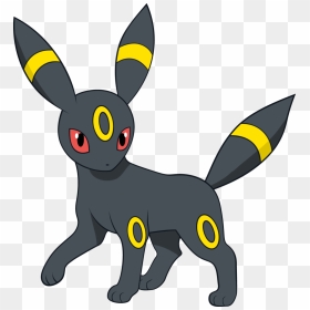 Transparent Umbreon Dark Pokemon - Pokemon Umbreon, HD Png Download - evee png