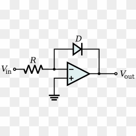 Inverting Amplifier Op Amp, HD Png Download - triangle icon png